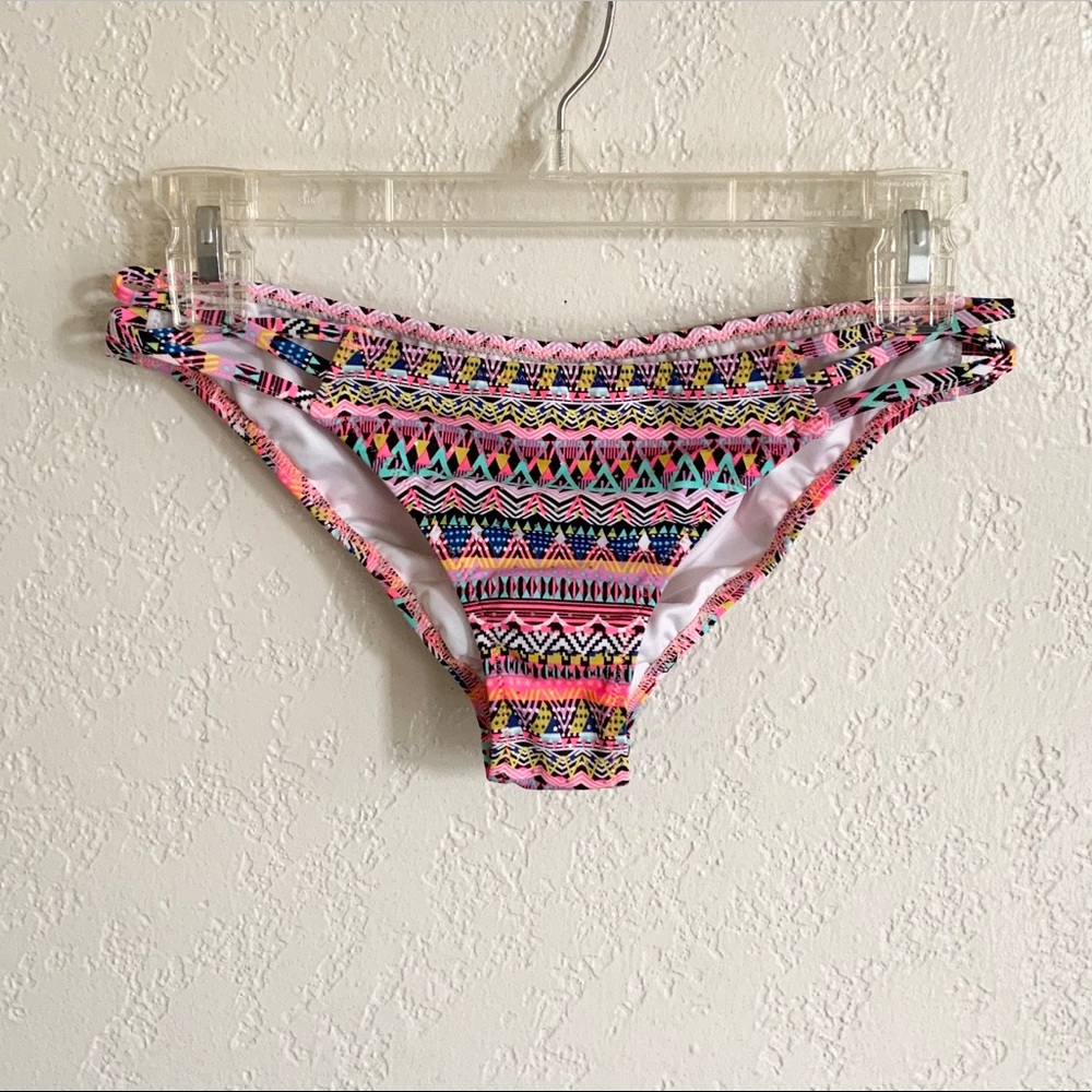 5/25 Pink Victoria’s Secret  Aztec bikini bottom